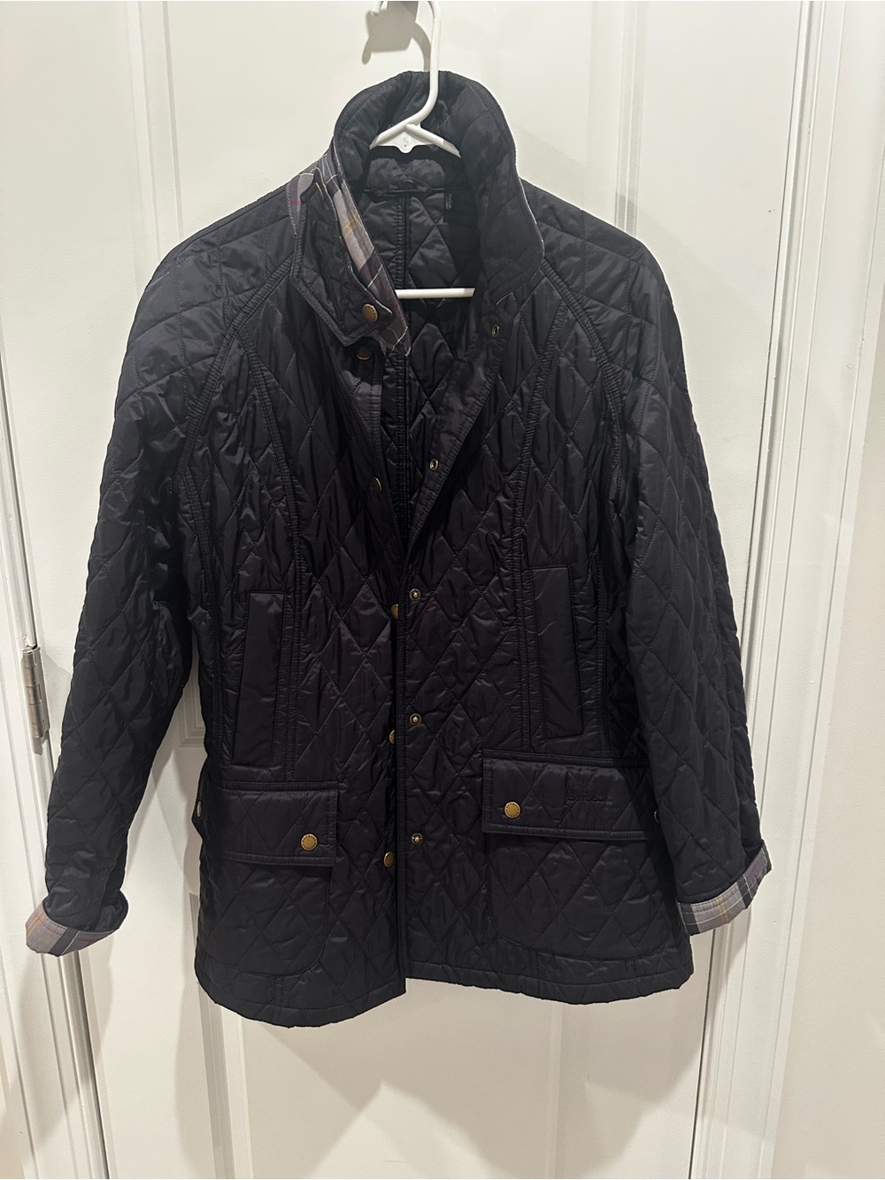 Barbour Quilted Jacket | Navy | Classic Quilt | Barely Worn